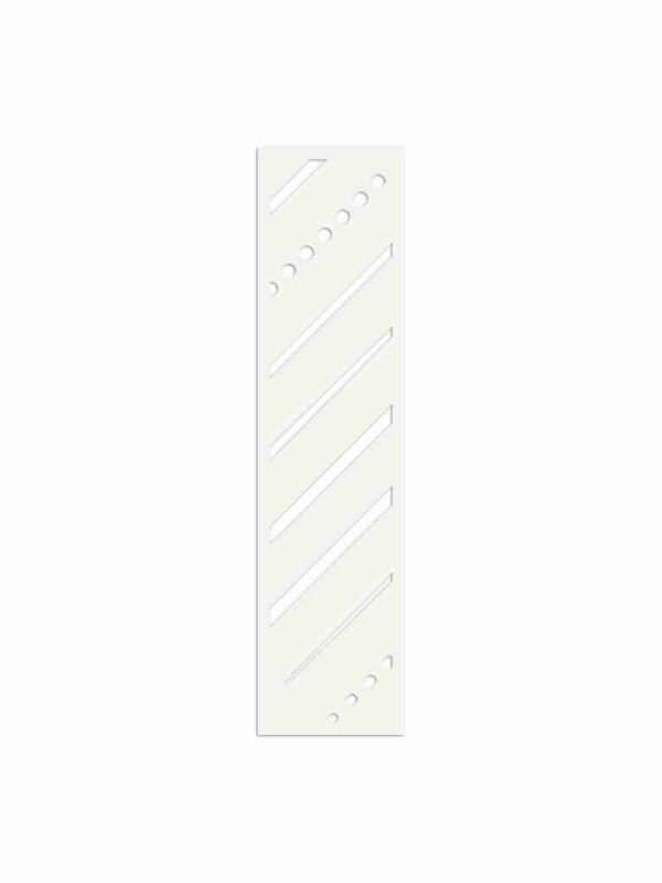 N°175 Decorative Screen 120cm x 30cm 5mm Ivory