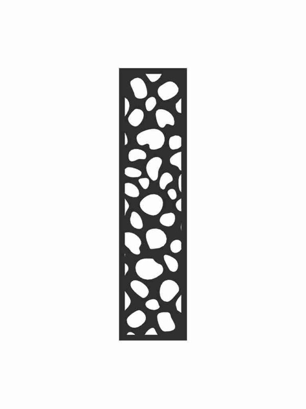 N°18 Decorative Screen 120cm x 30cm 5mm Grey