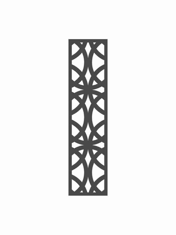 N°181 Decorative Screen 120cm x 30cm 5mm Grey