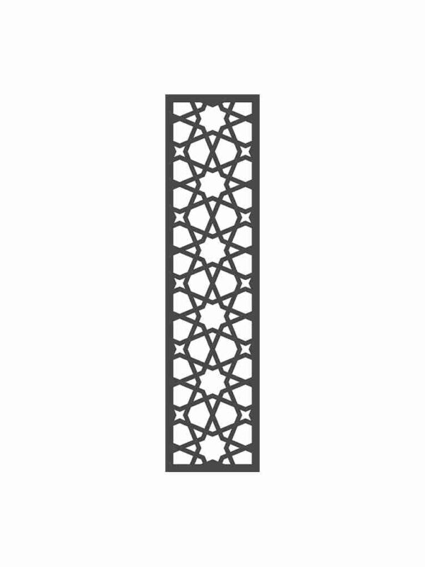 N°213 Decorative Screen 120cm x 30cm 5mm Grey