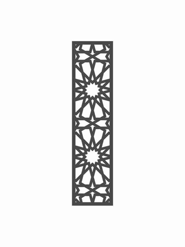 N°216 Decorative Screen 120cm x 30cm 5mm Grey