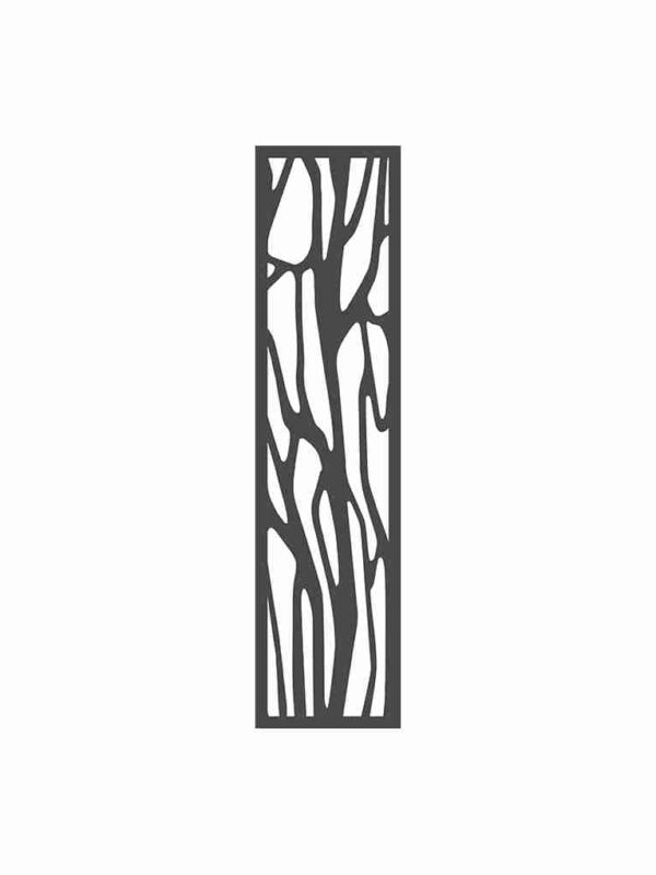 N°221 Decorative Screen 120cm x 30cm 5mm Grey