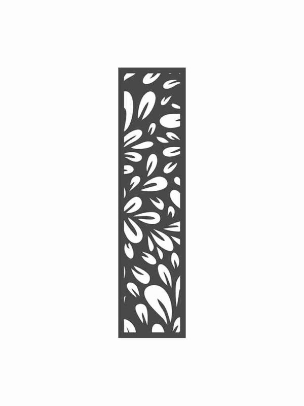 N°232 Decorative Screen 120cm x 30cm 5mm Grey