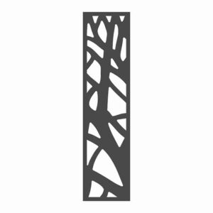 N°236 Decorative Screen 120cm x 30cm 5mm Grey