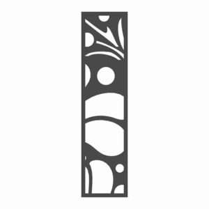 N°252 Decorative Screen 120cm x 30cm 5mm Grey
