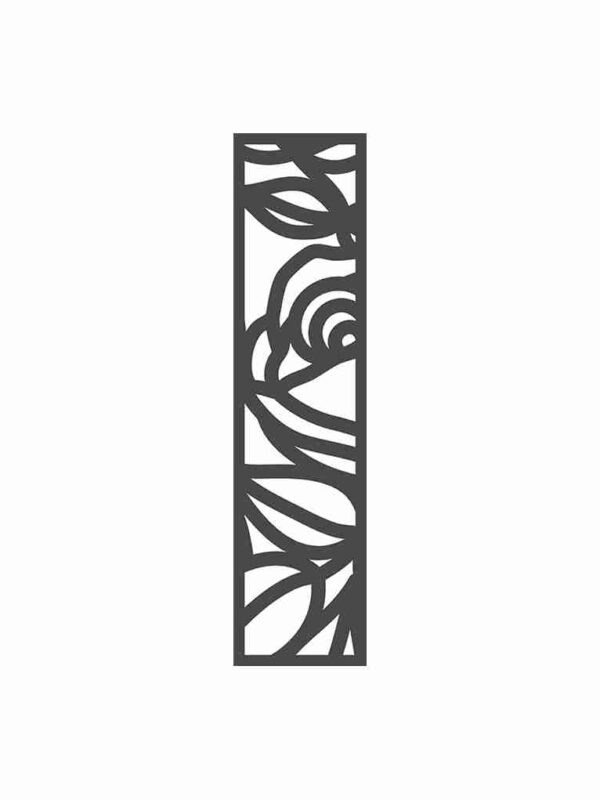 N°259 Decorative Screen 120cm x 30cm 5mm Grey