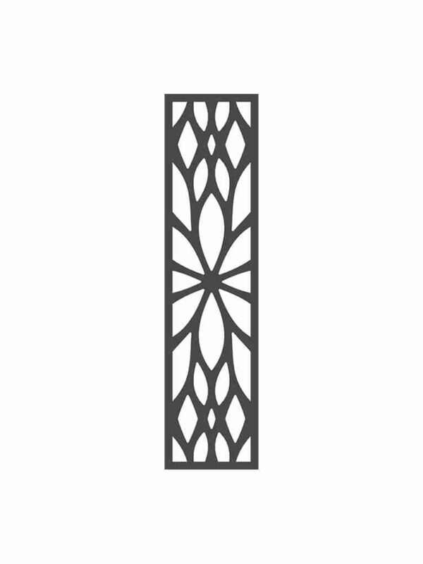 N°261 Decorative Screen 120cm x 30cm 5mm Grey