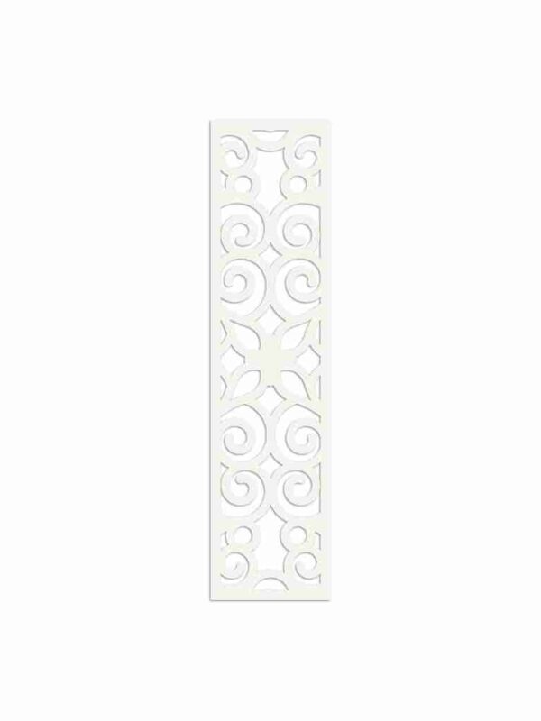 N°266 Decorative Screen 120cm x 30cm 5mm Ivory