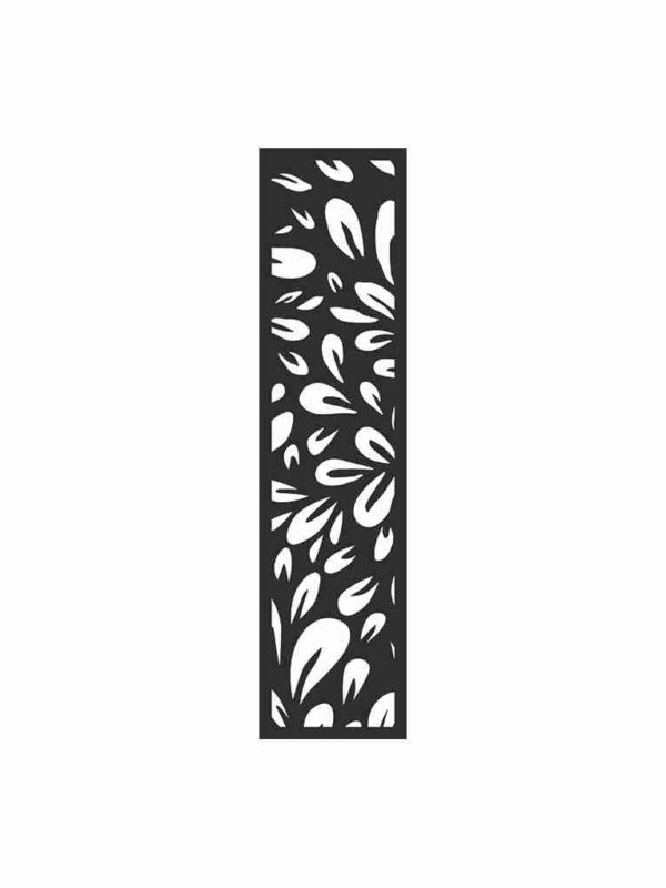 N°4 Decorative Screen 120cm x 30cm 5mm Grey