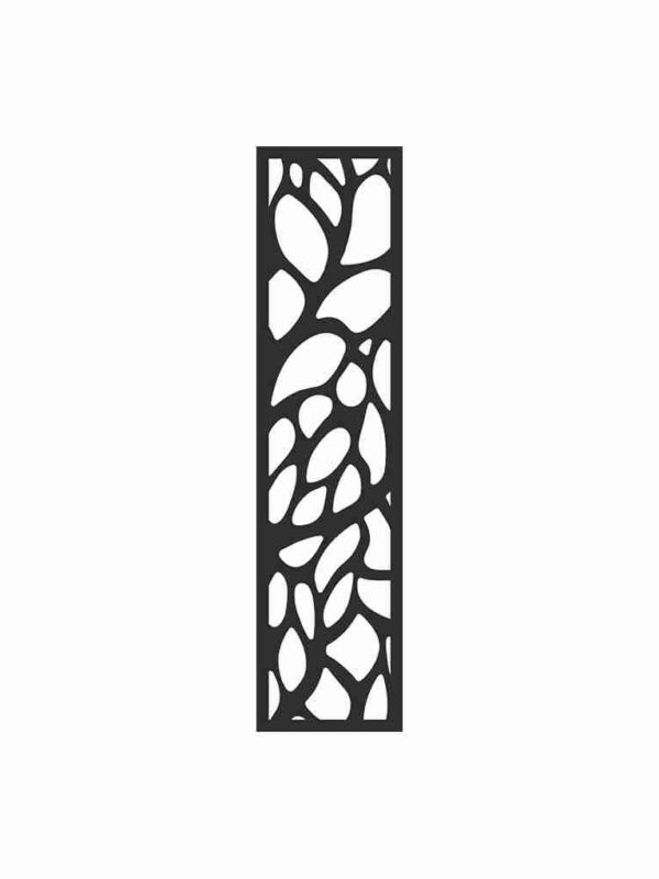 N°45 Decorative Screen 120cm x 30cm 5mm Charcoal