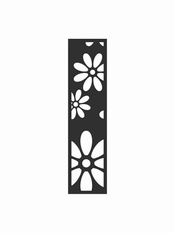 N°58 Decorative Screen 120cm x 30cm 5mm Grey