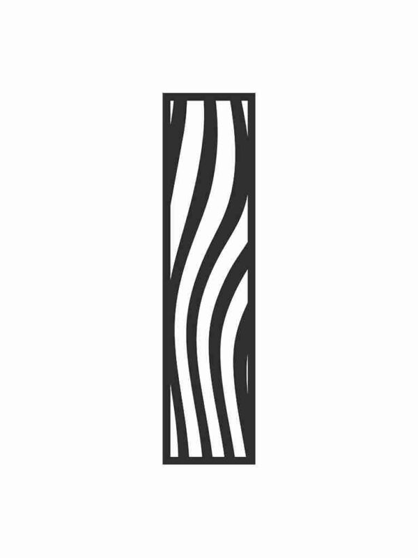 N°83 Decorative Screen 120cm x 30cm 5mm Grey