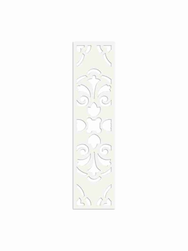 N°89 Decorative Screen 120cm x 30cm 5mm Ivory