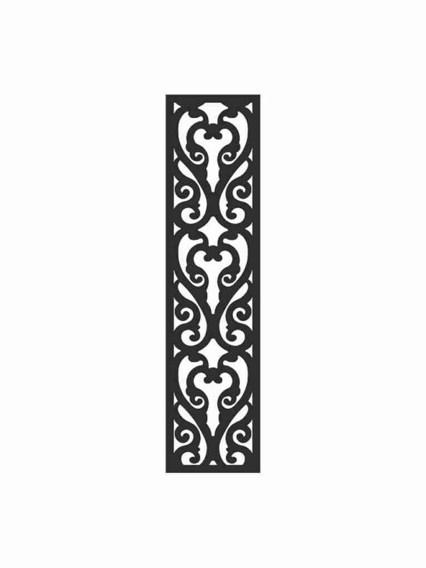 N°96 Decorative Screen 120cm x 30cm 5mm Grey