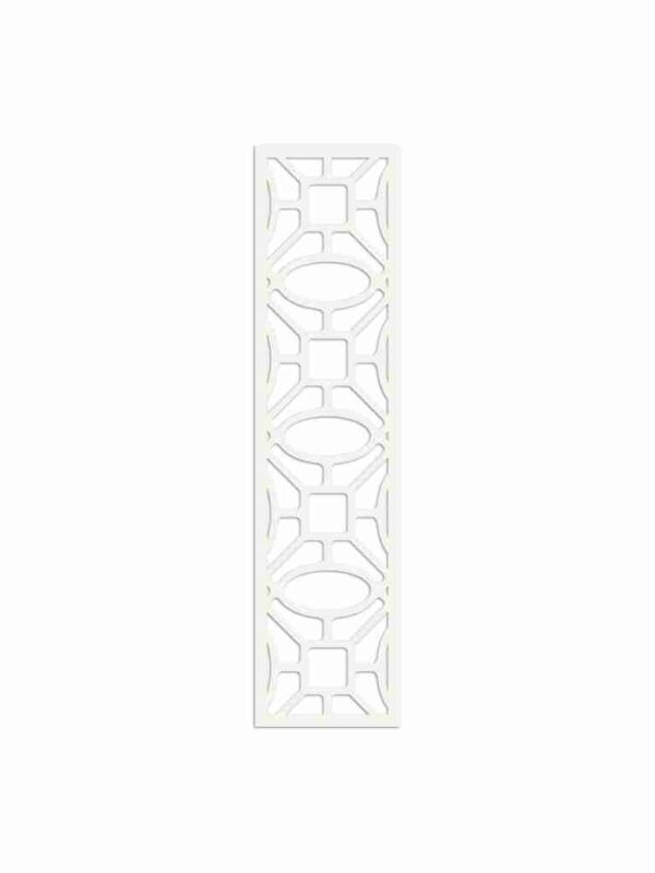 N°99 Decorative Screen 120cm x 30cm 5mm Ivory