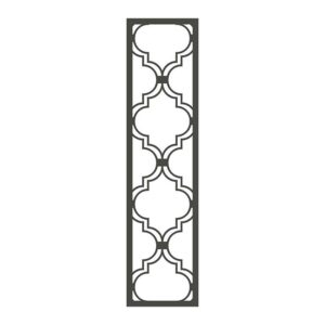 N°126 Decorative Screen 120cm x 30cm 5mm Grey