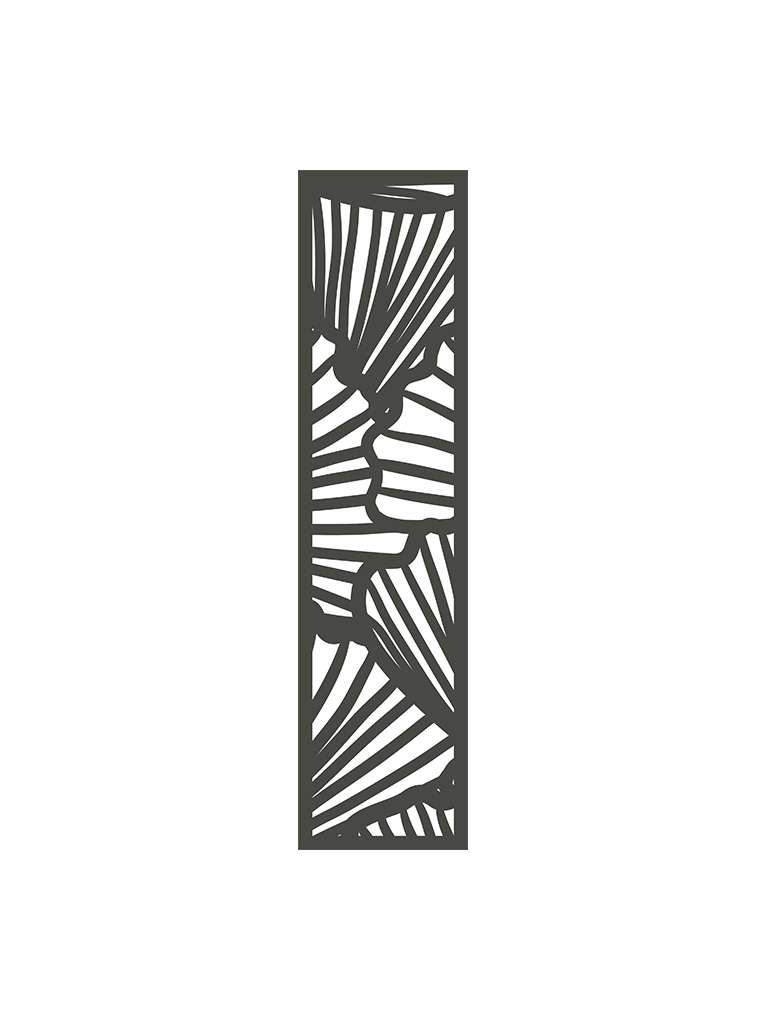 N°113 Decorative Screen 120cm x 30cm 5mm Grey