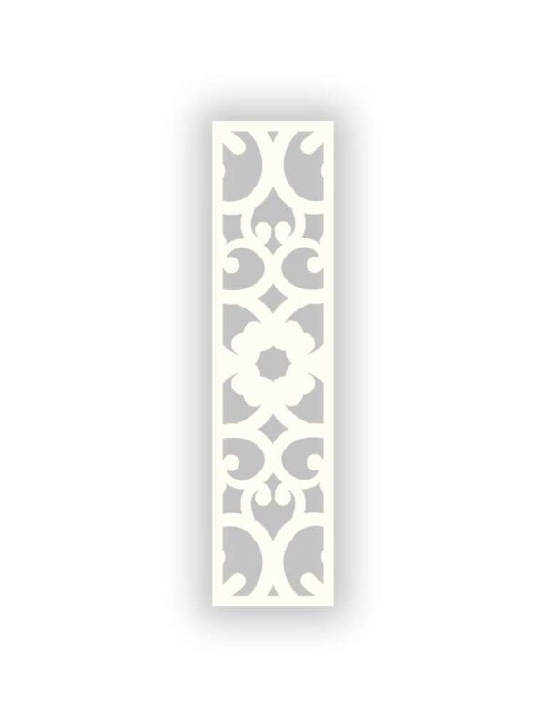 N°43 Decorative Screen 120cm x 30cm 5mm Ivory