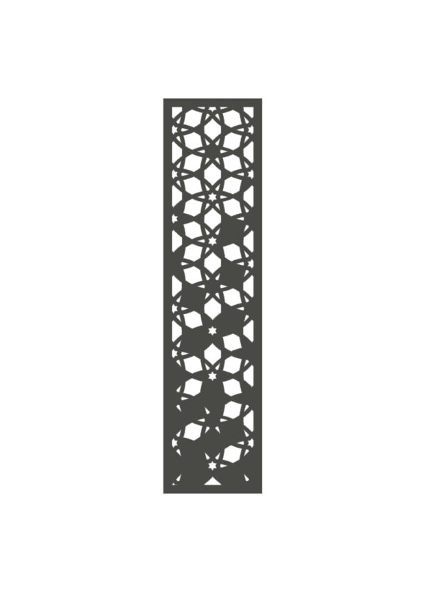 N°107 Decorative Screen 120cm x 30cm 5mm Grey