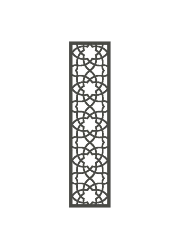 Alcarez Garden Screen 120cm x 30cm 5mm Grey