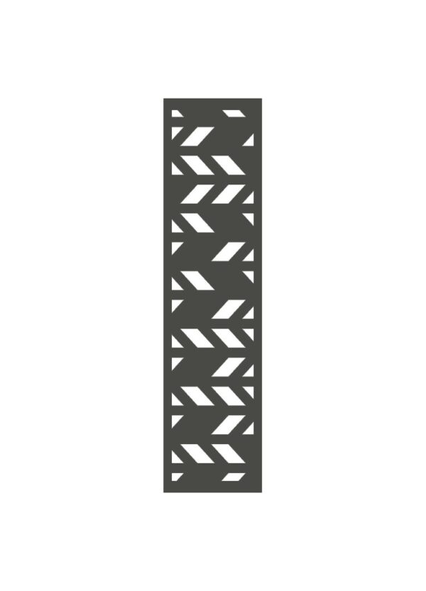 N°69 Decorative Screen 120cm x 30cm 5mm Grey