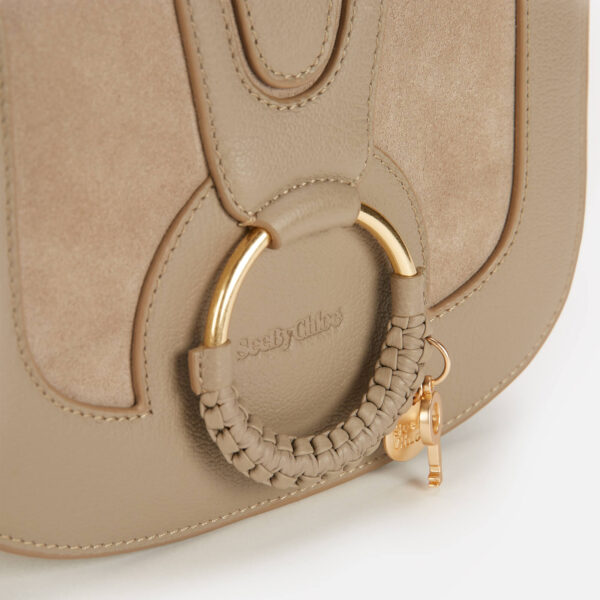 See by Chloé Hana Leather and Suede Crossbody Bag - Image 3