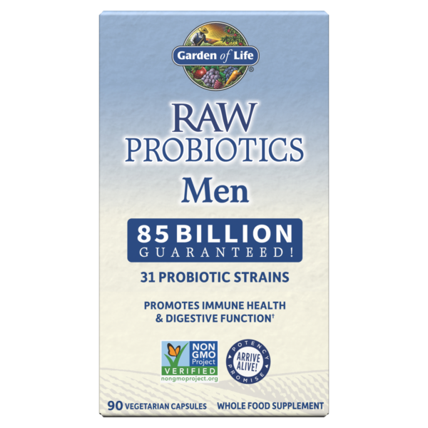 Raw Microbiomes Men - Cooler - 90 Capsules