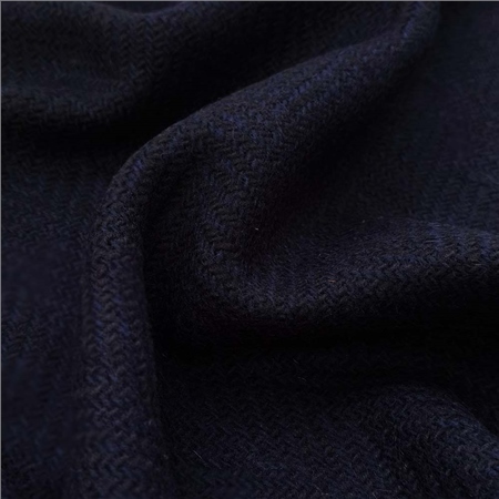 Magee 1866 Errigal - Navy Herringbone Donegal Tweed - Sample