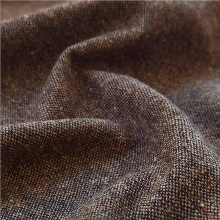 Magee 1866 Eske - Brown Salt & Pepper Flecked Donegal Tweed - Sample