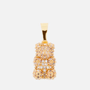 Crystal Haze Women's Pave Nostalgia Bear - Gold