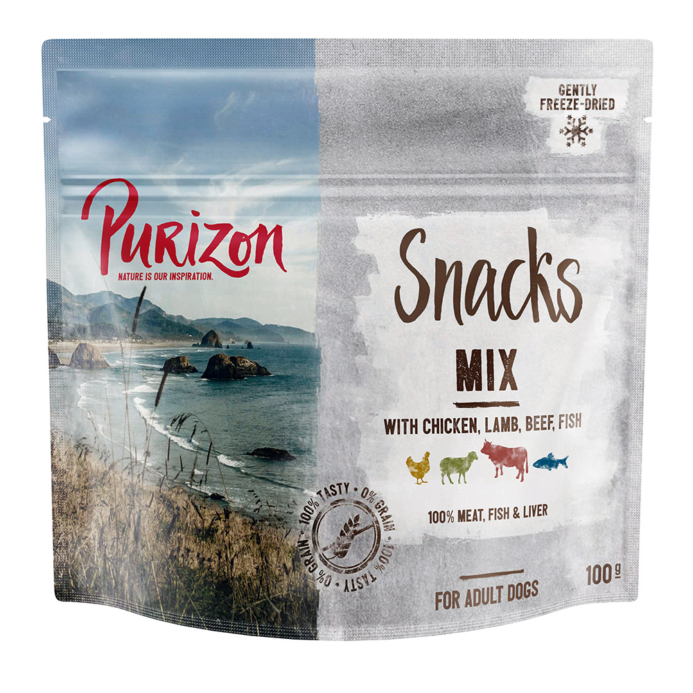 Purizon Dog Snacks - Grain-Free Mix - 100g
