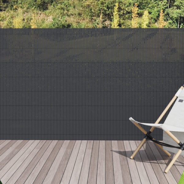 Dark Grey Garden Fence Outdoor Privacy Screen