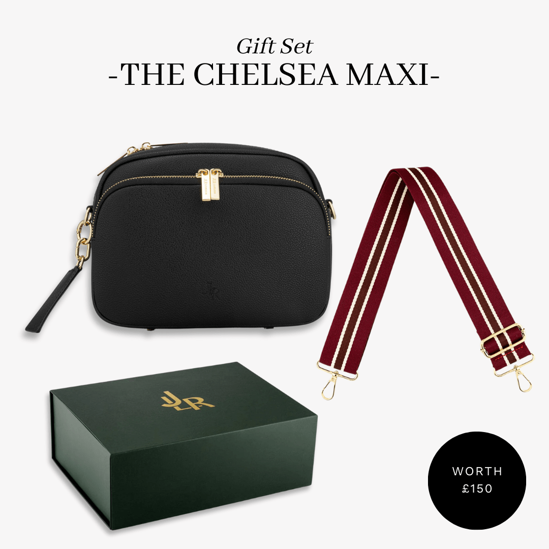 Women's The Chelsea Maxi & Strap | Gift Set - Black