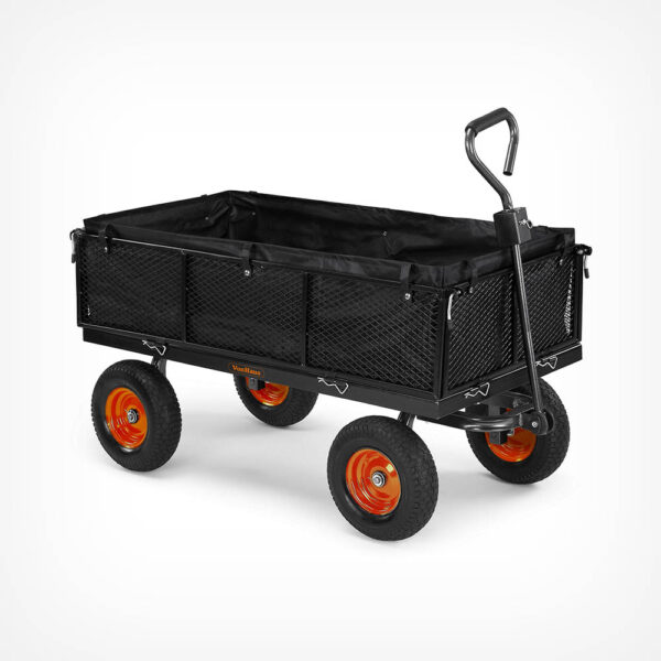 Mesh Garden Trolley Cart