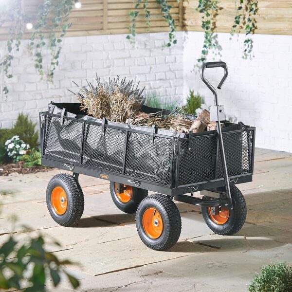 Mesh Garden Trolley Cart - Image 2