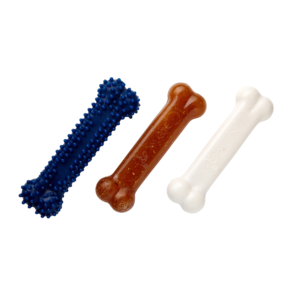Nylabone Puppy Dog Chew Starter Kit  - Small
