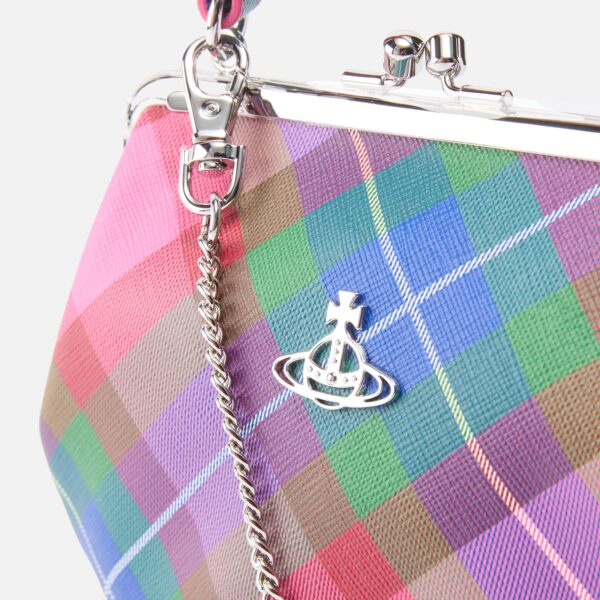 Vivienne Westwood Printed Faux Leather Granny Frame Purse - Image 3