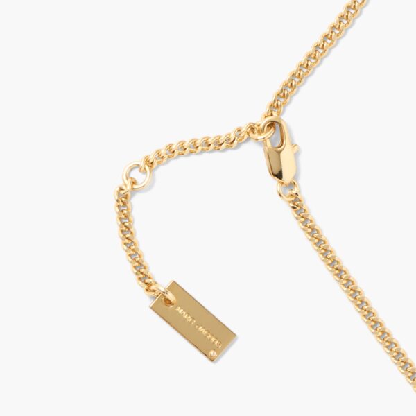 Marc Jacobs The Tote Bag Gold-Plated Necklace - Image 3