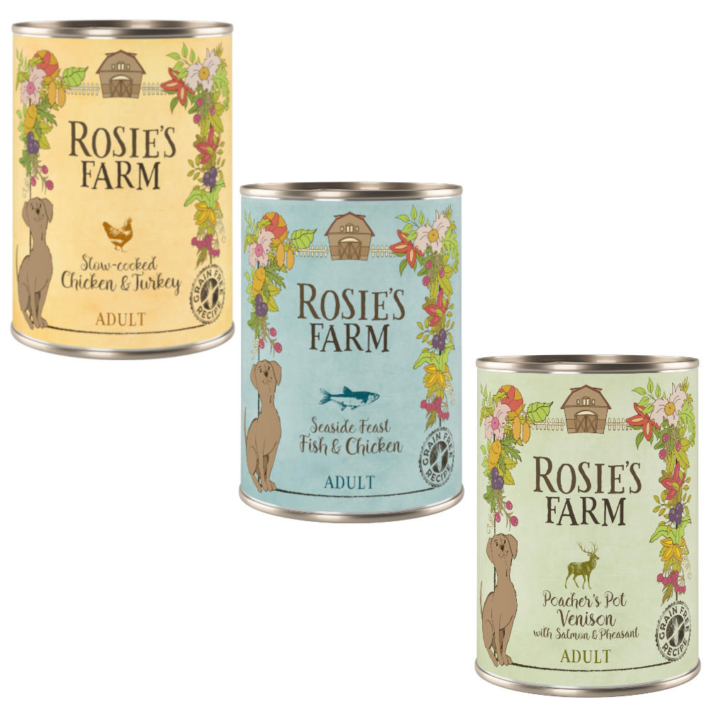 Rosie's Farm Saver Pack - 24 x 400g - Mixed Pack II (24 x 400g)