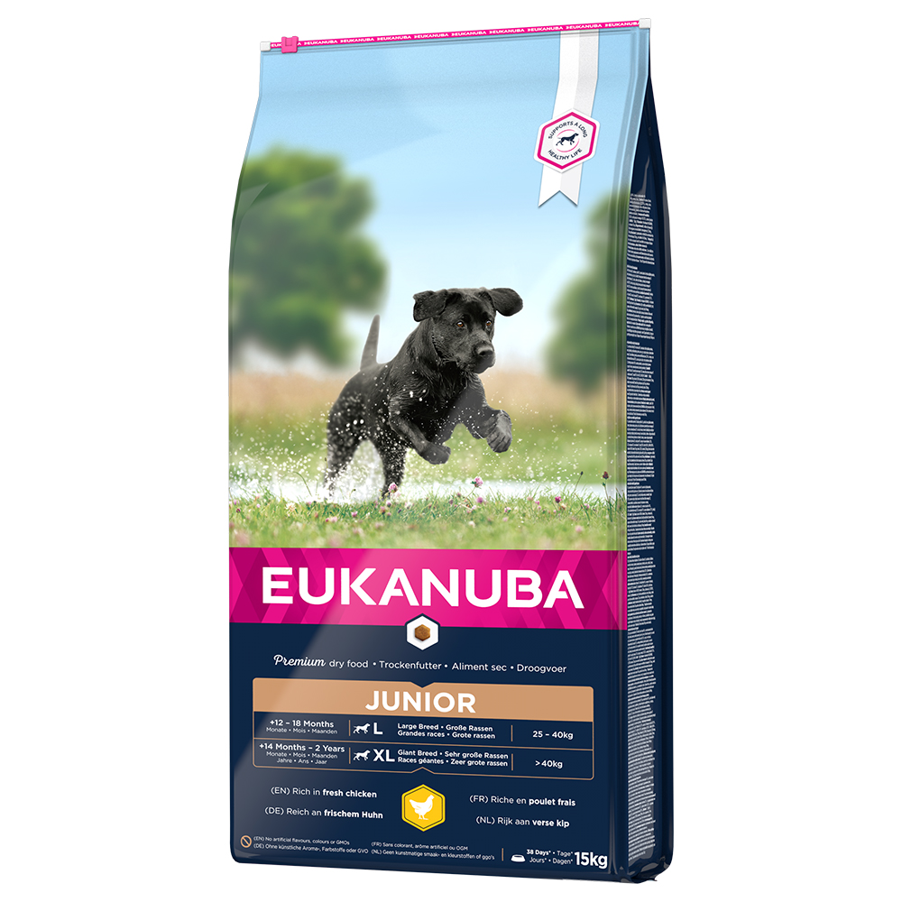 Eukanuba Developing Junior Large & Giant Breed – Chicken  - 15kg