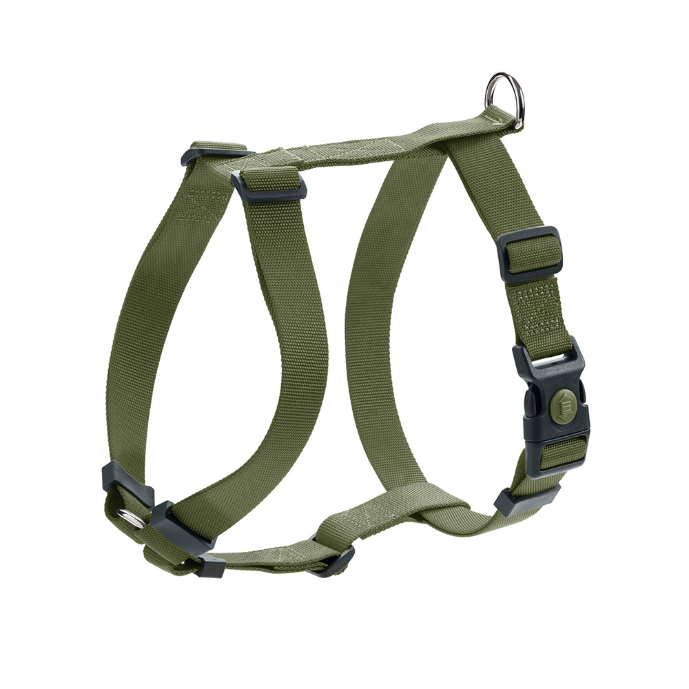 HUNTER London Vario Rapid Harness – Olive Green - Size M: 58-101cm Chest Measurement