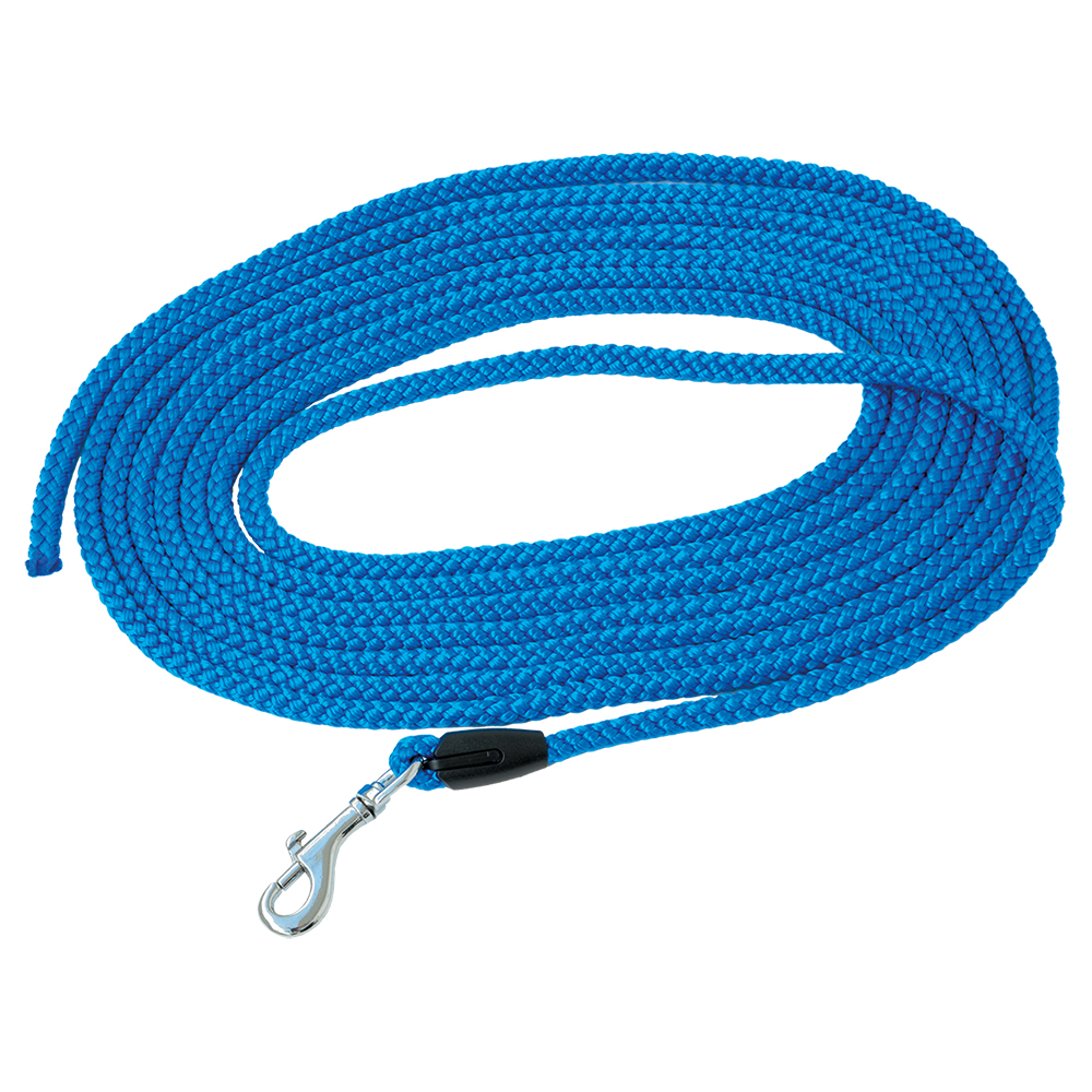 Pawz & Pepper Round Braided Tracking Line - Blue  - 5m