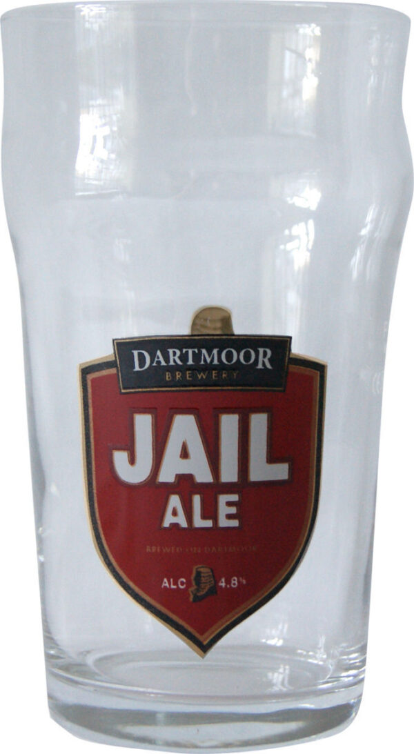 Dartmoor Brewery Jail Ale Pint Glass