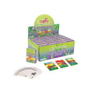 Wholesale Mini Dinosaur Playing Cards - (CDU of 24)