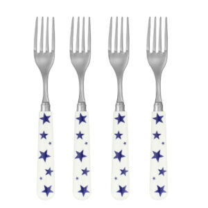 Blue Star Set Of 4 Forks | Emma Bridgewater