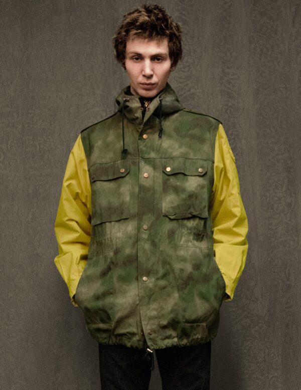 IMMORTAL Desert Parka in Camo & Yellow | Size: S