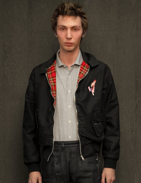 Classic Harrington Jacket in Black | Size: M