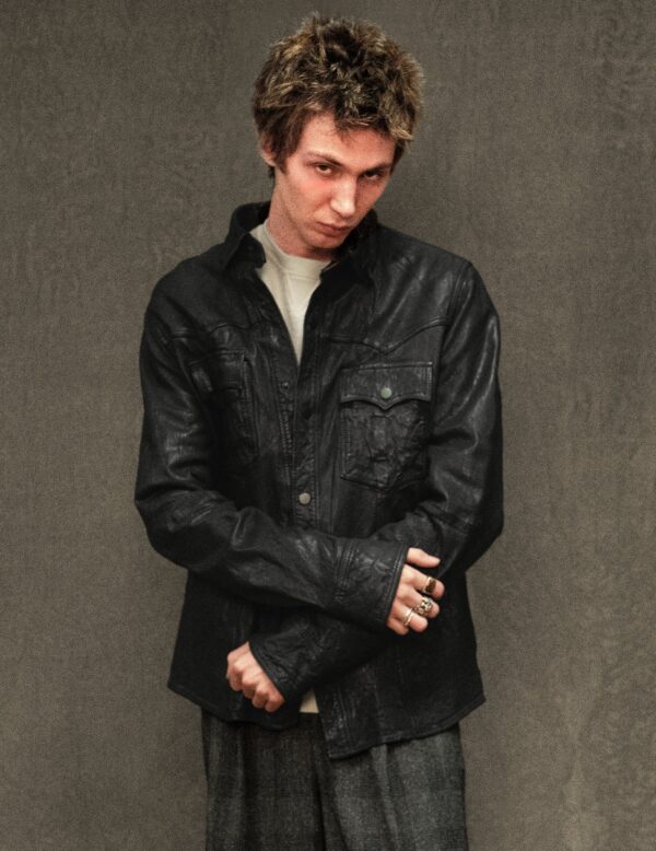 Immortal Leather Jacket in Black | Size: M