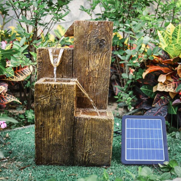 Solar Powered Garden Water Fountain