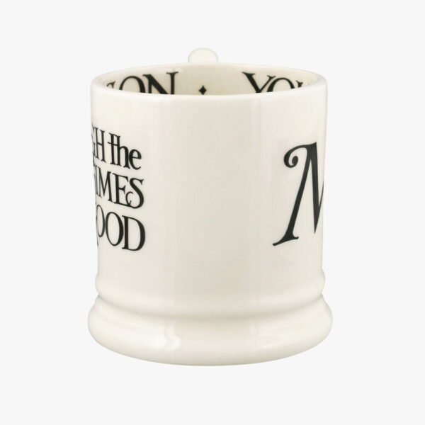Emma Bridgewater  Seconds Black Toast Me 1/2 Pint Mug - Unique Handmade & Handpainted English Earthenware Tea/Coffee Mug - Image 5